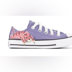 Purple Tiger Chuck Taylor All Star Sneakers Size 11